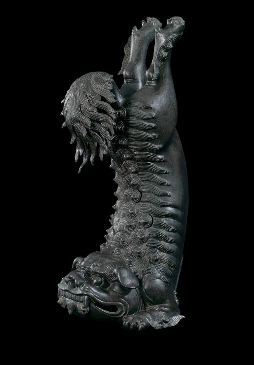 Lion-shaped Perfume Burner by Japanese School