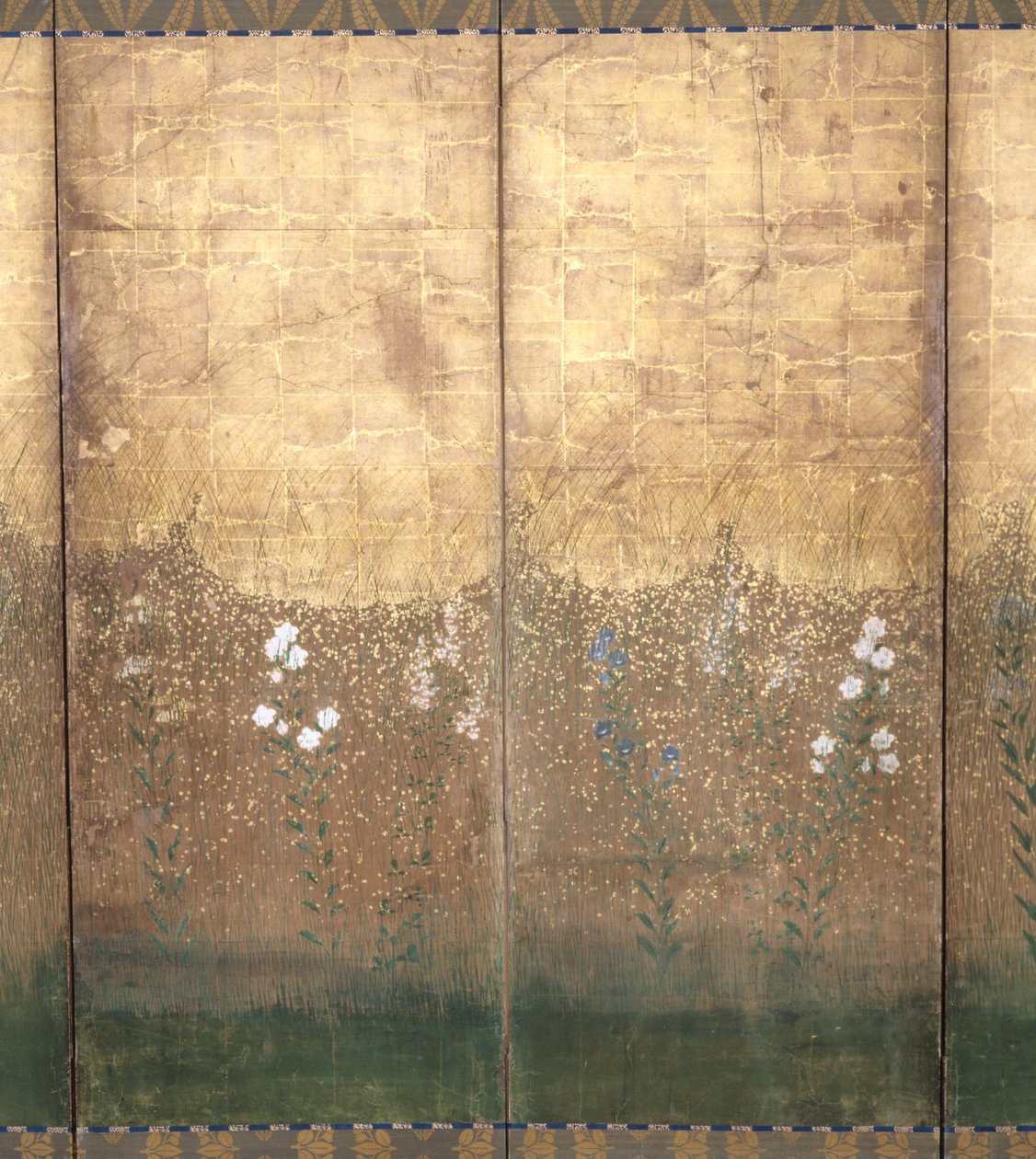 Moon in Musashi Plain by Japanese School