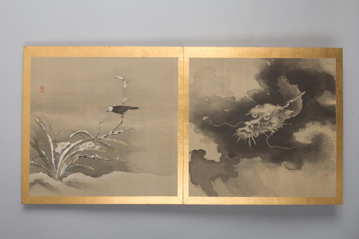 Thirty Paintings of Birds, Flowers and Landscape, Late 18th Century by Japanese School