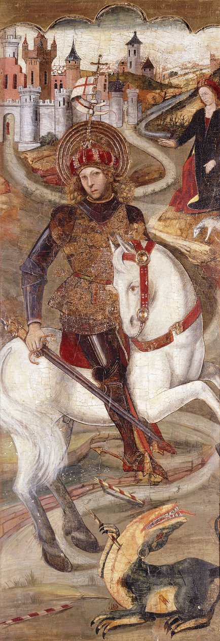 Saint George and the Dragon by Jaume Huguet