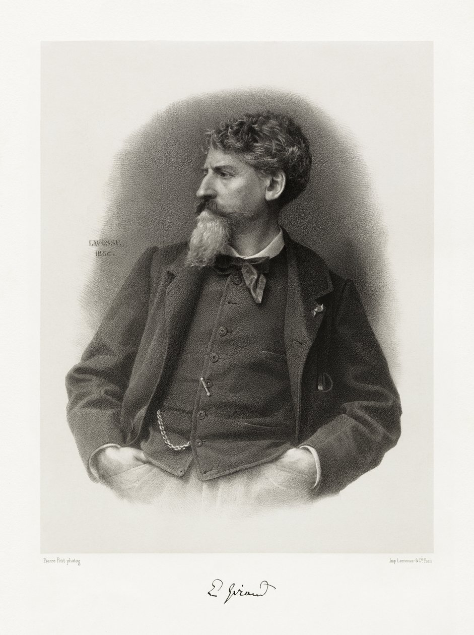 Eugène Giraud by Jean Baptiste Adolphe Lafosse