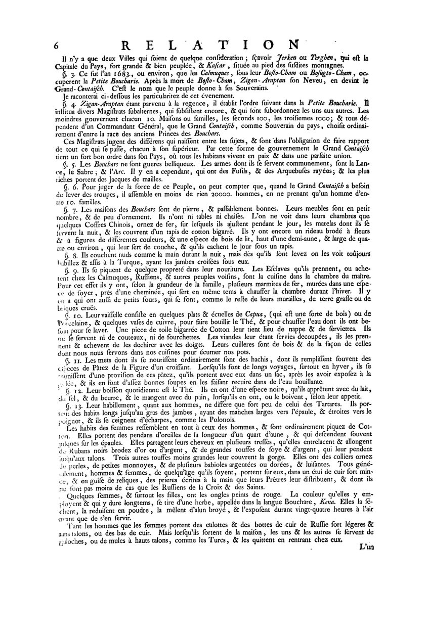 New Atlas of China, Chinese Tartary, and Tibet, The Hague 1737 by Jean Baptiste Bourguignon d