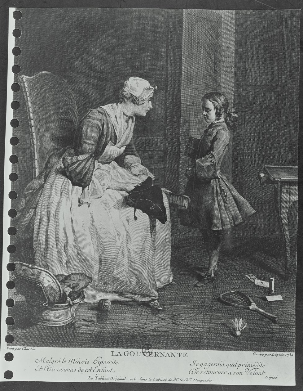 The Governess by Jean Baptiste Simeon Chardin