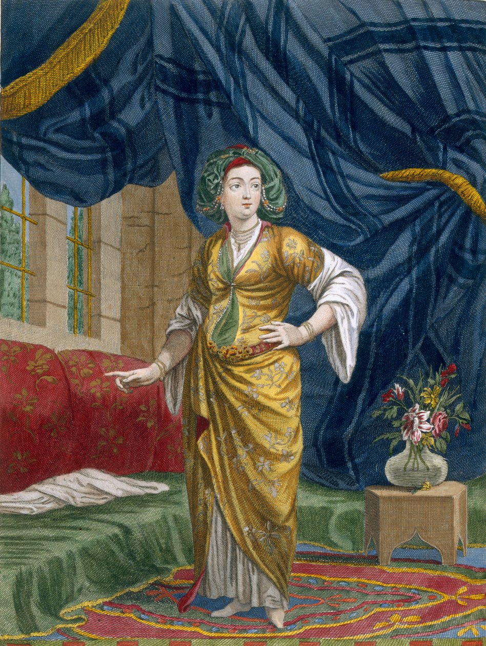 Greek Woman in Her Apartment by Jean Baptiste Vanmour