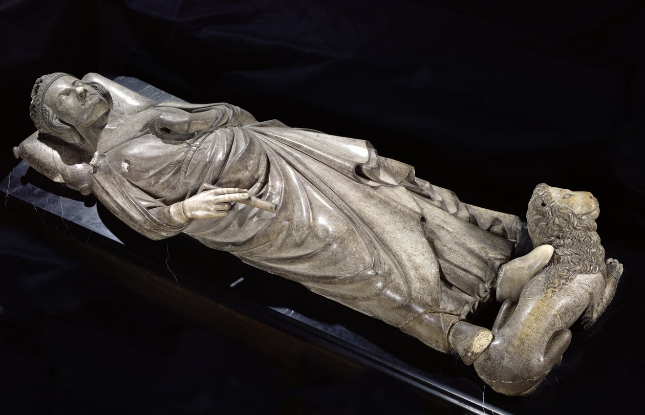 Tomb of Philippe III (1245-85) the Bold by Jean D