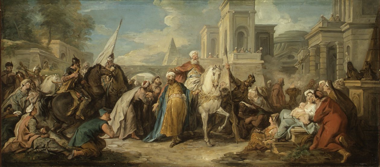 The Triumph of Mordecai by Jean François de Troy
