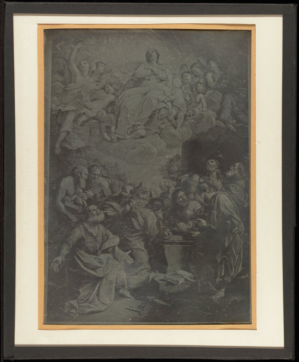 Daguerreotype of an Unidentified Painting by Jean Gabriel Eynard