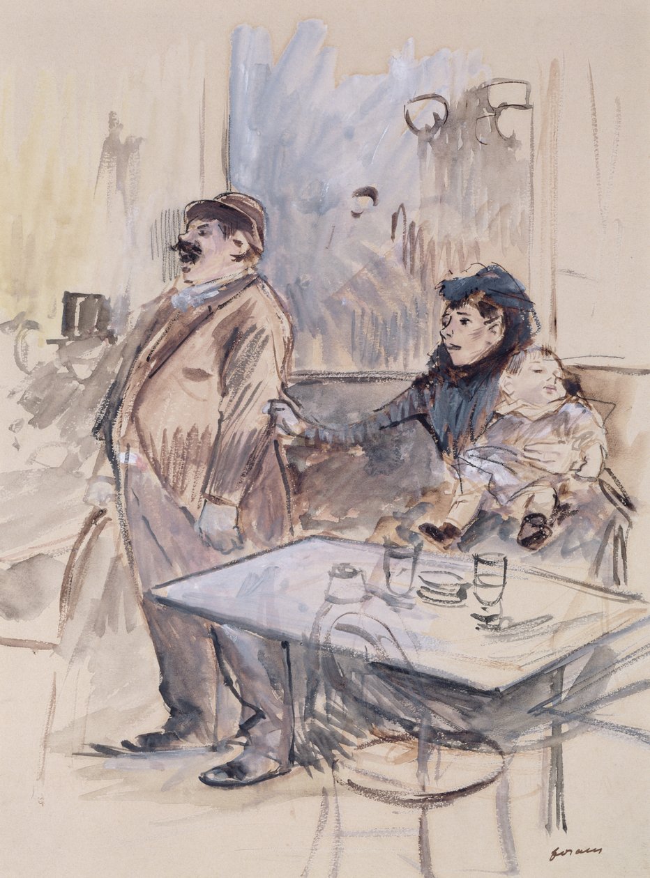 Absinthe by Jean Louis Forain