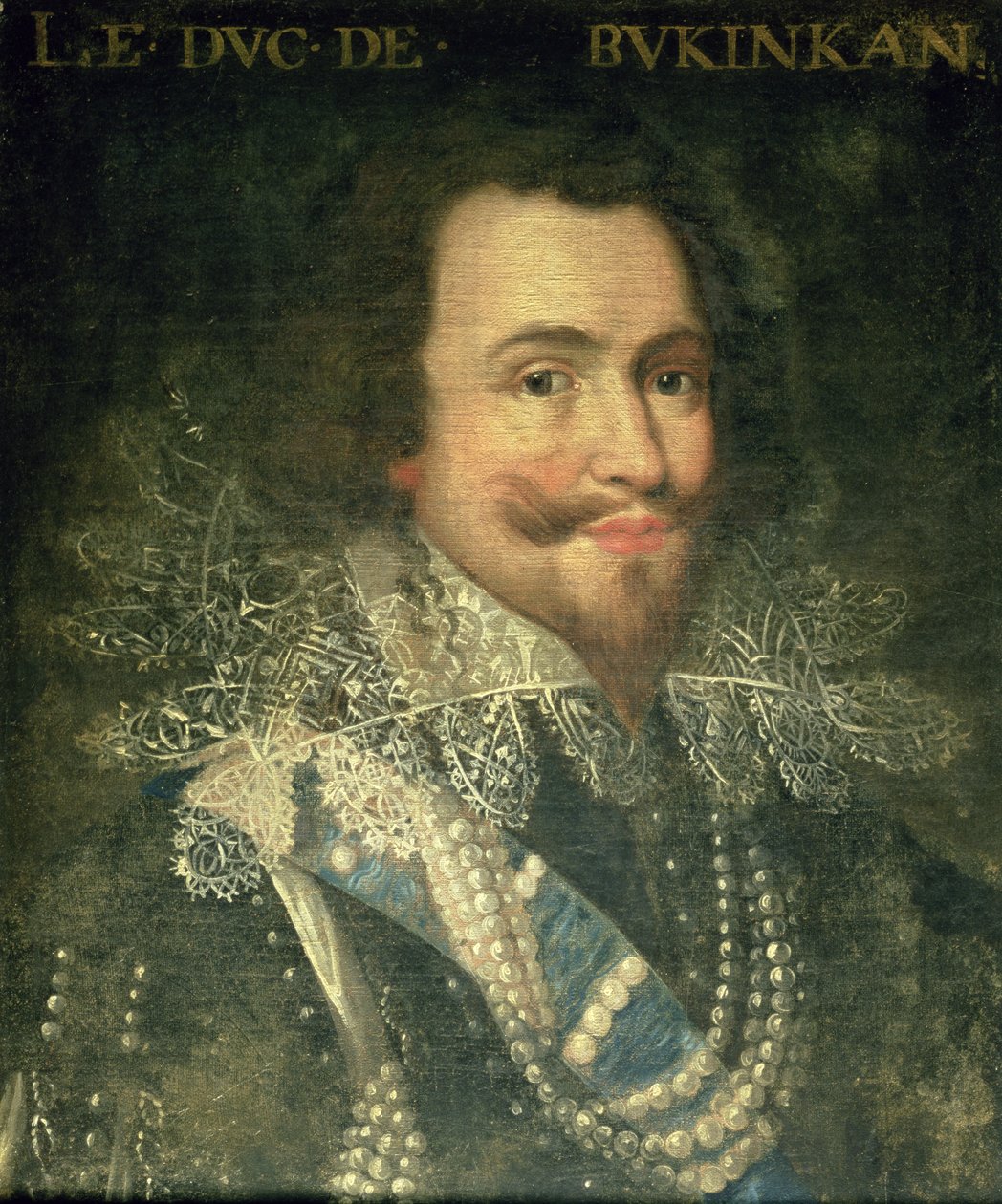 Portrait of George Villiers, 1st Duke of Buckingham (1592-1628) by Jean Laurent Mosnier