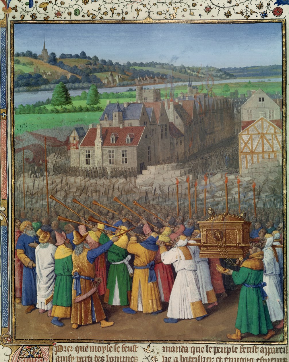 The Fall of Jericho, illustration from 