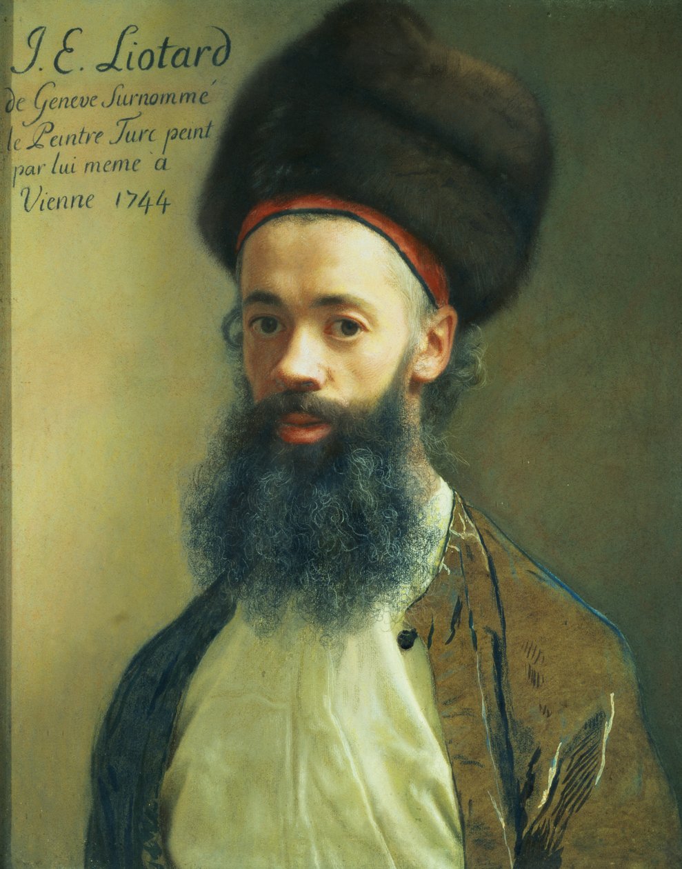 Self Portrait, 1744 by Jean Étienne Liotard