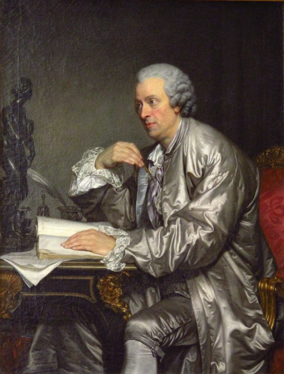 Portrait of Claude Henri Watelet by Jean Baptiste Greuze