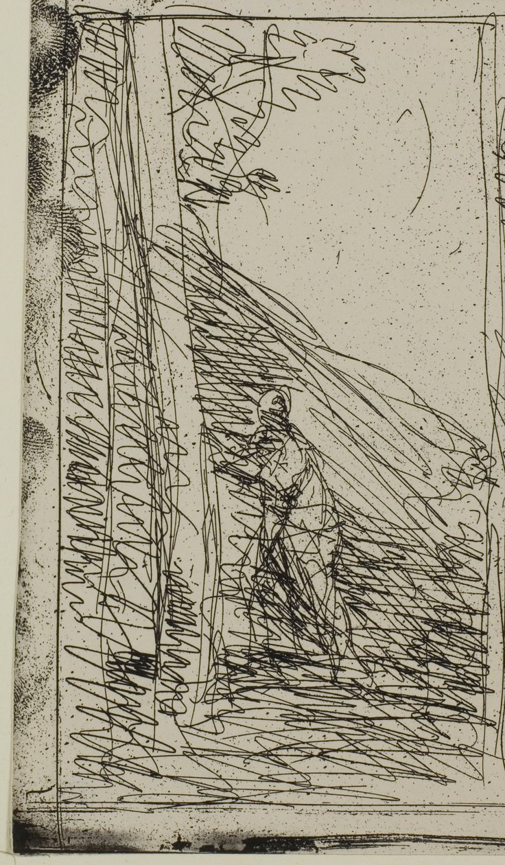 Scrawl by Jean-Baptiste-Camille Corot