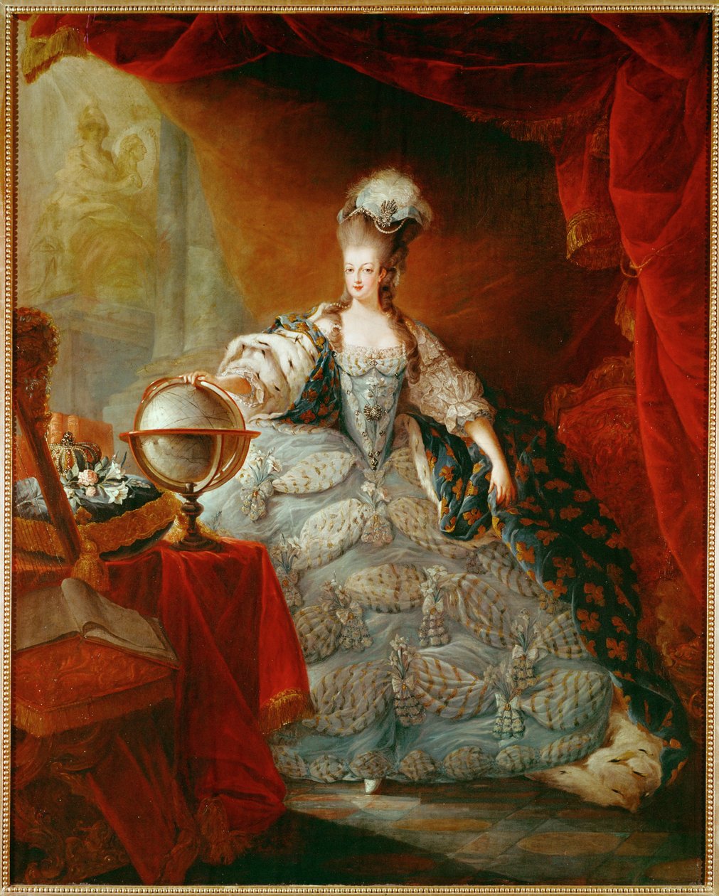 Queen Marie-Antoinette by Jean-Baptiste Andre Gautier D