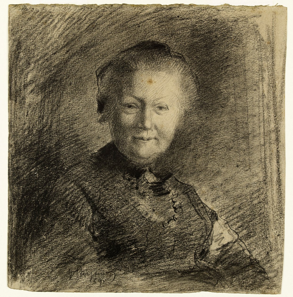 Portrait of the Viscountess of Monfort by Jean-Baptiste Carpeaux