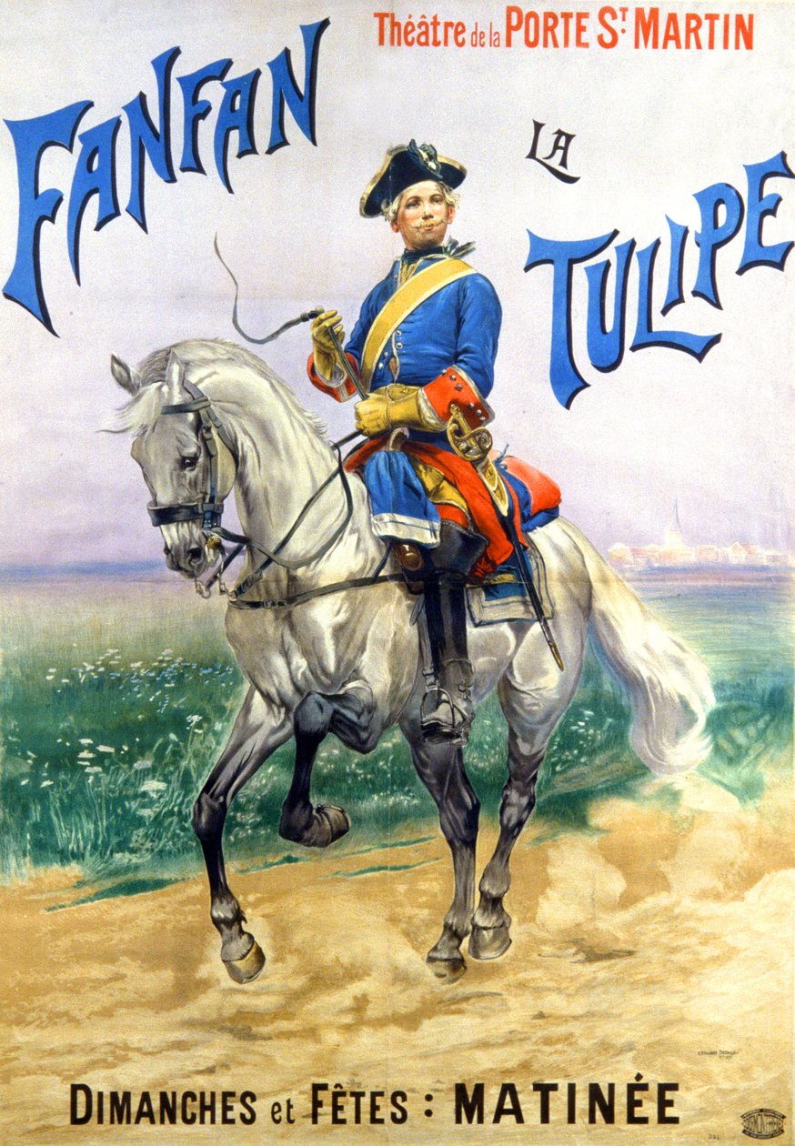 Fanfan la Tulipe, Theatre des Varietes, Paris, c. 1935 by Jean-Baptiste Edouard Detaille