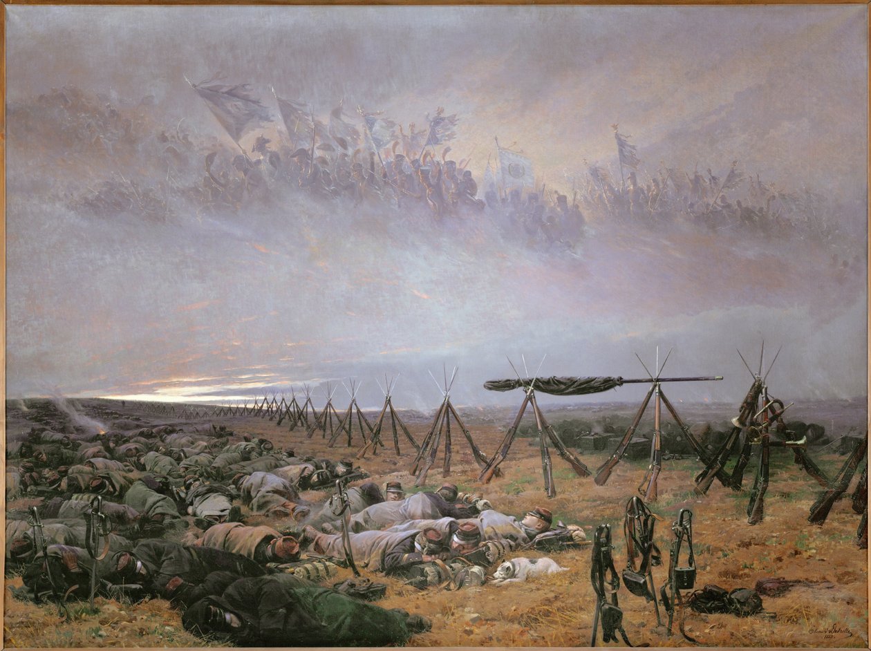 The Dream by Jean-Baptiste Edouard Detaille