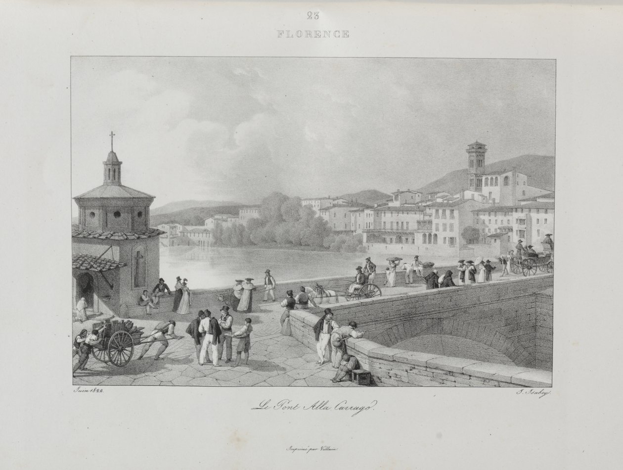 Voyage to Italy in 1822 by Jean-Baptiste Isabey
