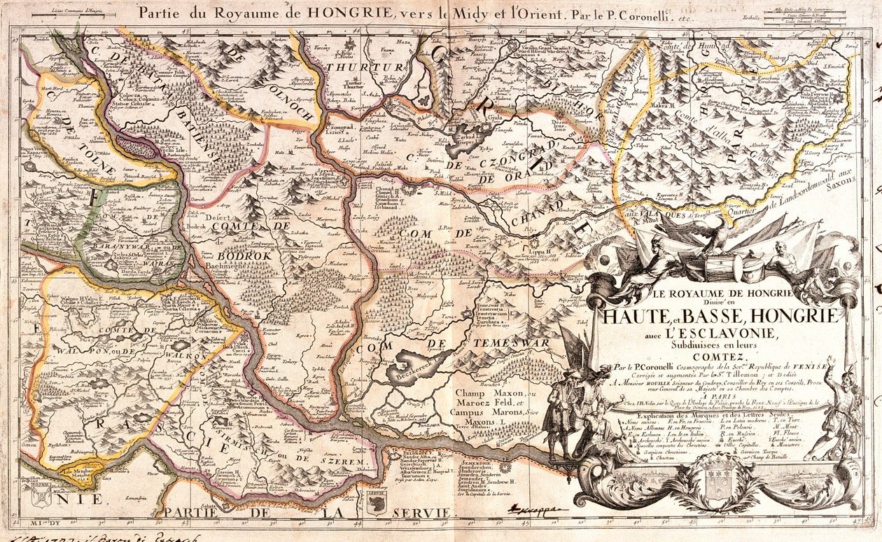 Hungary (County: Somogy, Baranya, Tolna, Bács-Kiskun, Csongrád, Békés), Romania (County: Arad, Alba, Hunedoara, Timiș, Caraș-Severin), north Serbia, Croatia (County: Vukovar-Syrmia, Osijek-Baranja, Brod-Posavina) by Jean-Baptiste Nolin