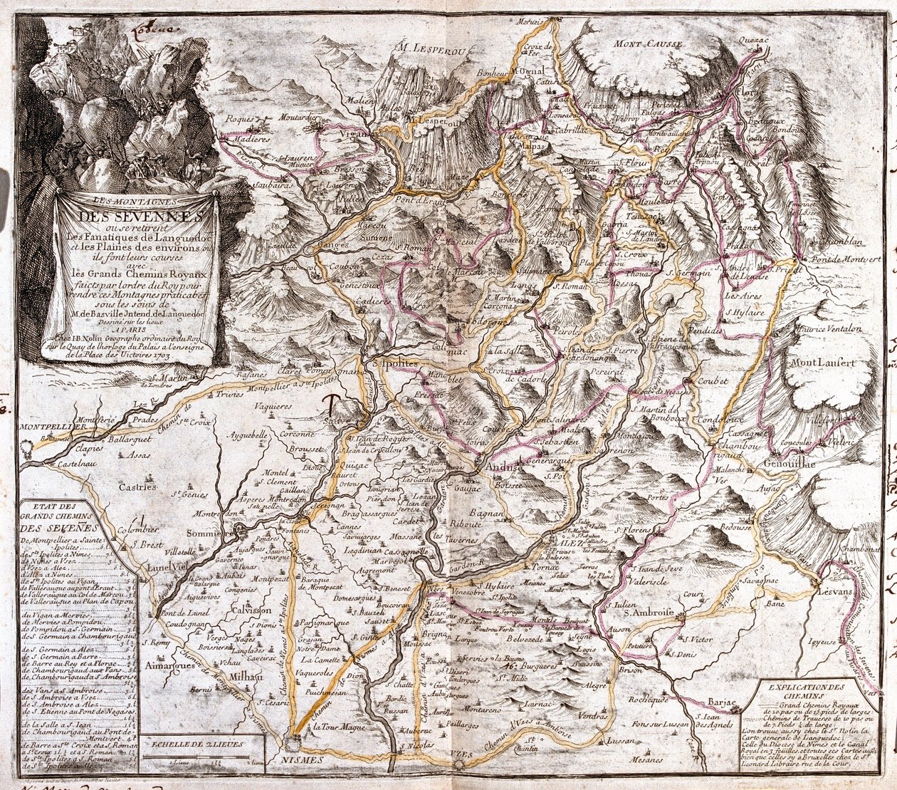 Languedoc-Roussillon, Rhône-Alpes, France by Jean Baptiste Nolin
