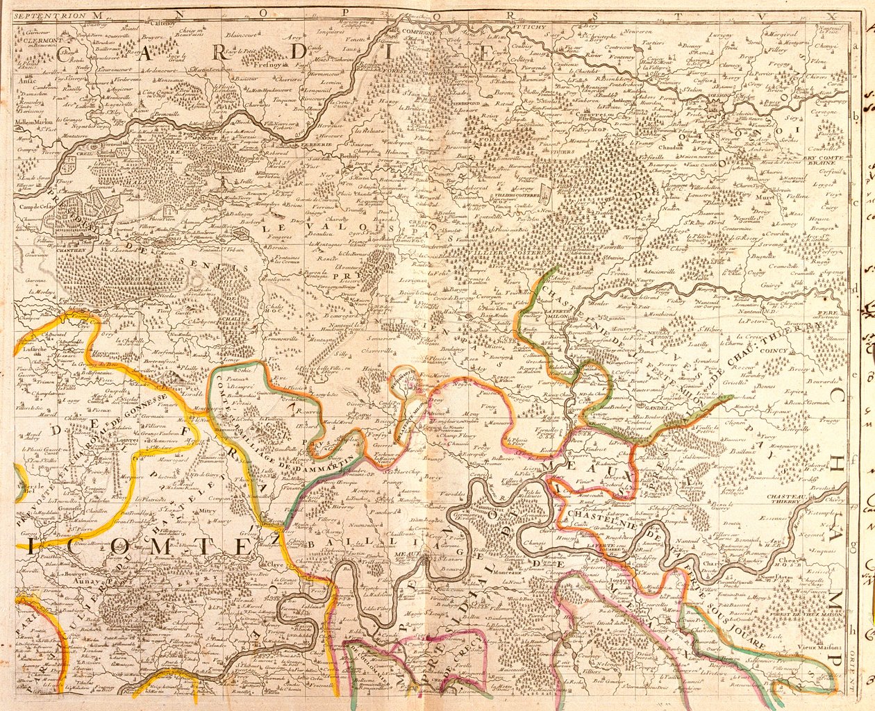 Picardy, Île-de-France, France by Jean Baptiste Nolin