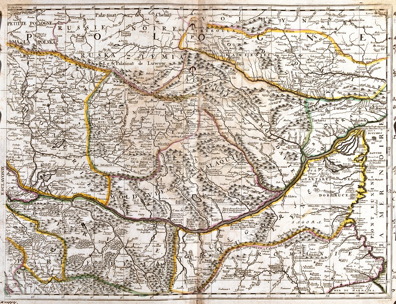 Southeast Poland, East Slovakia, East Hungary, Serbia, Kosovo, North Albania, Macedonia, Bulgaria, Northwest Turkey, Romania, Moldova, Southwest Ukraine by Jean-Baptiste Nolin
