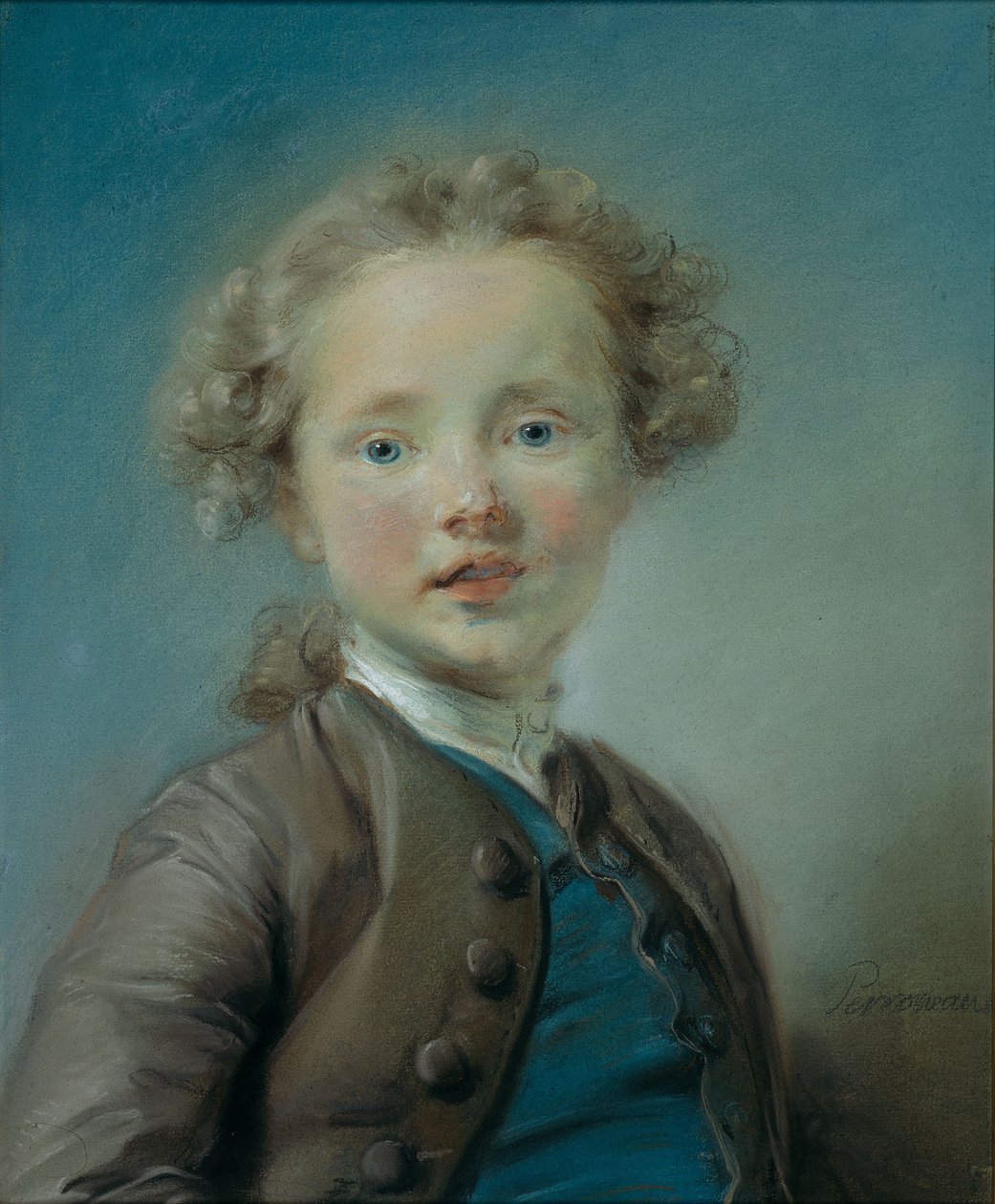 Portrait of Jean-Baptiste Antoine Le Moyne by Jean-Baptiste Perronneau
