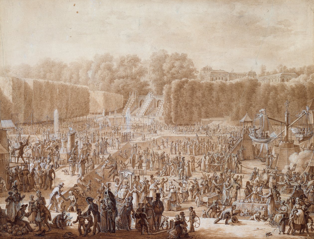 Feast of St. Cloud by Jean-Charles Develly