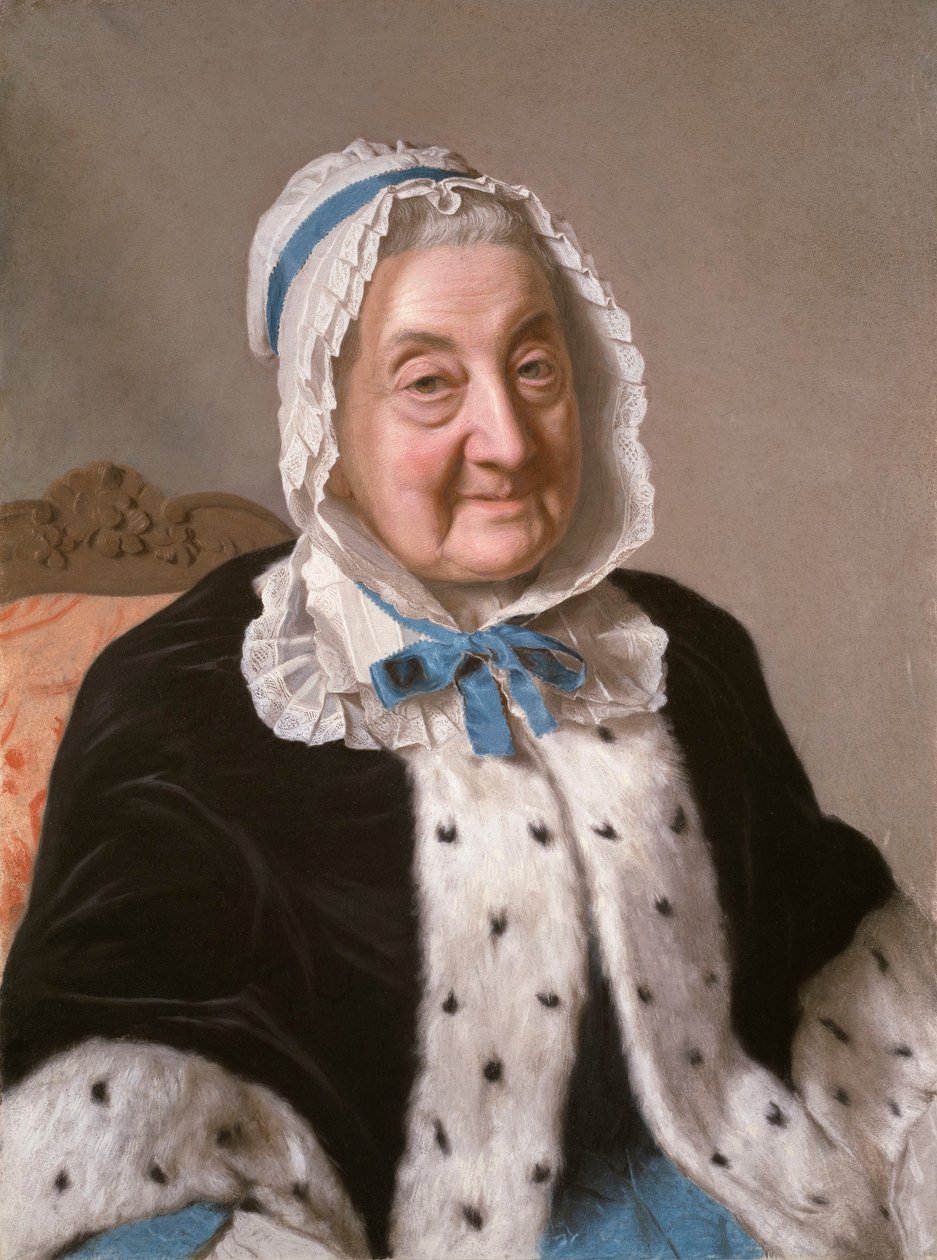 Portrait of Marthe Marie Tronchin by Jean-Étienne Liotard