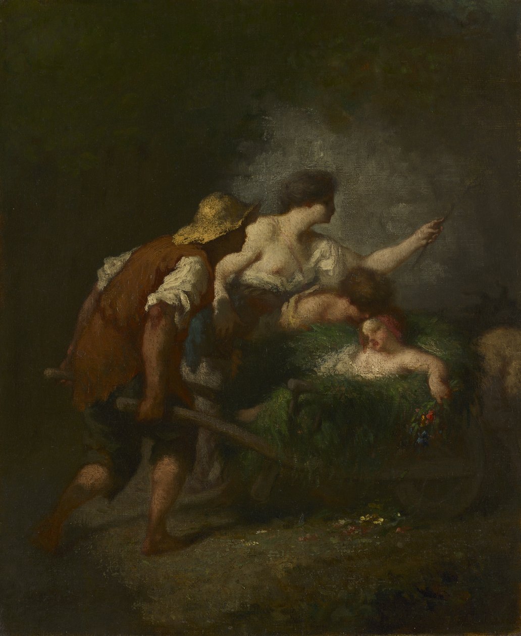 Return from the Fields by Jean-Francois Millet