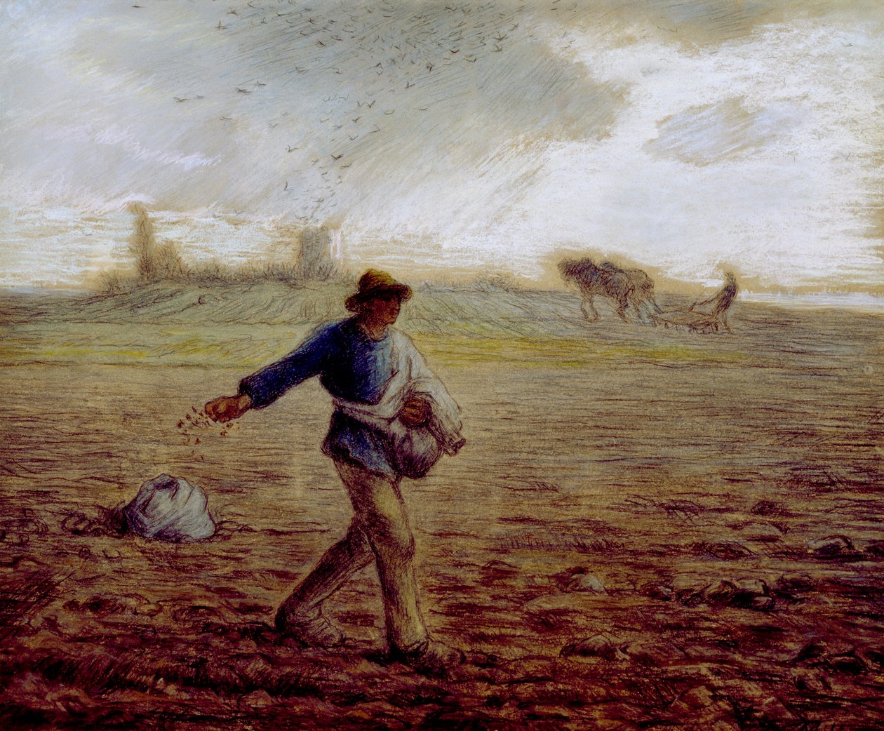 The Sower by Jean-Francois Millet
