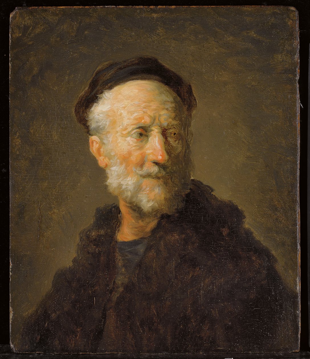Head of an Old Man, c.1732-1806 by Jean-Honore Fragonard