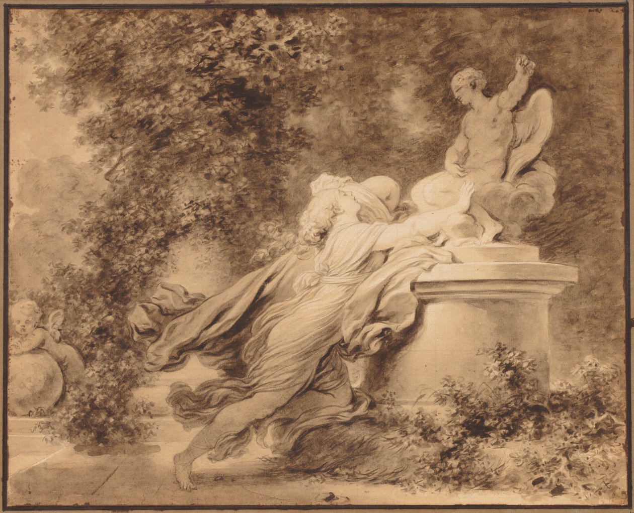 Invocation to Love by Jean-Honore Fragonard