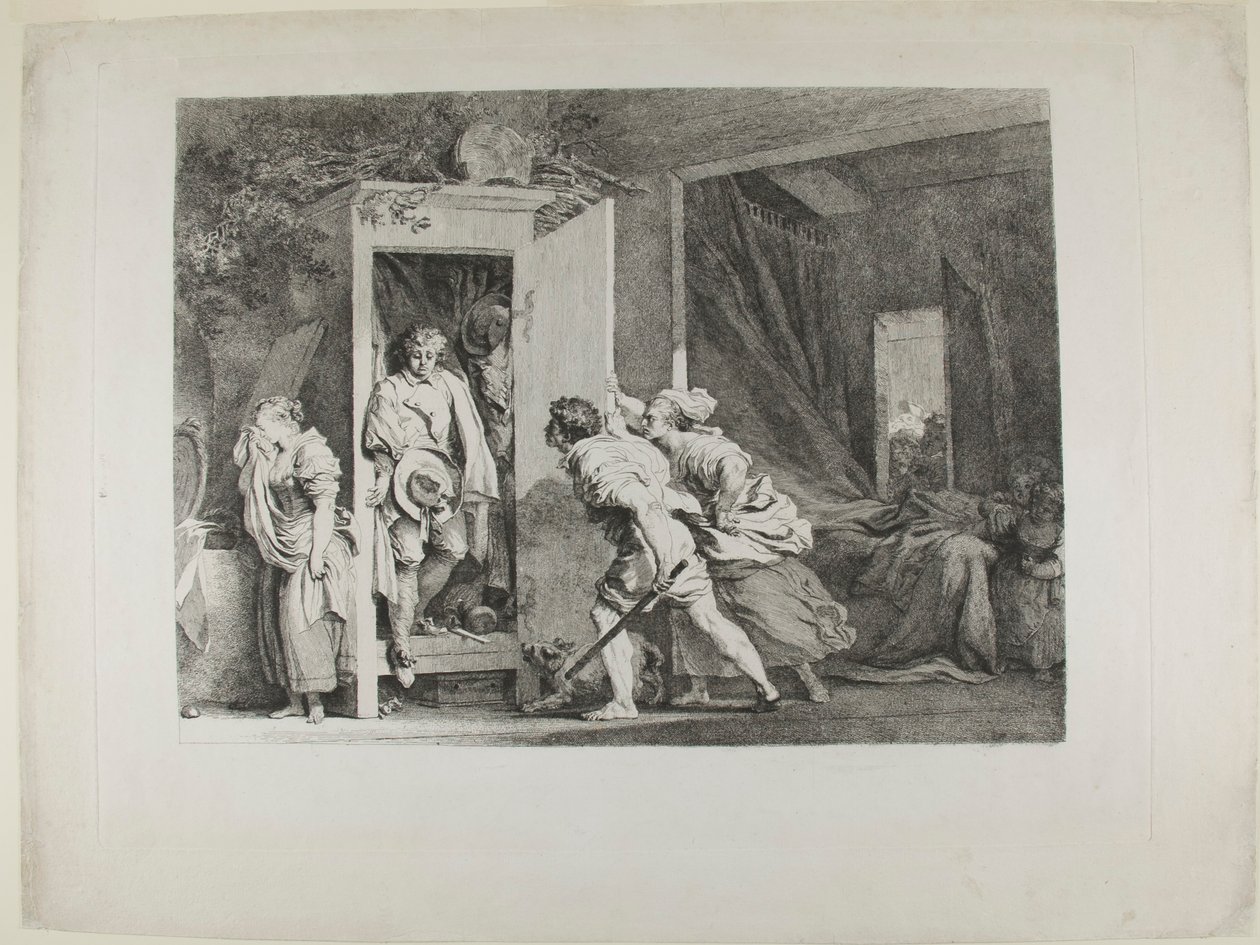 The Armoire by Jean-Honore Fragonard