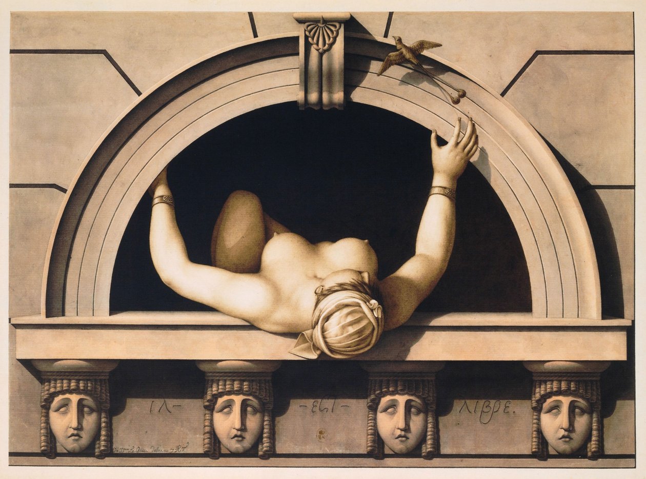He is Free, c. 1798 by Jean Jacques Lequeu