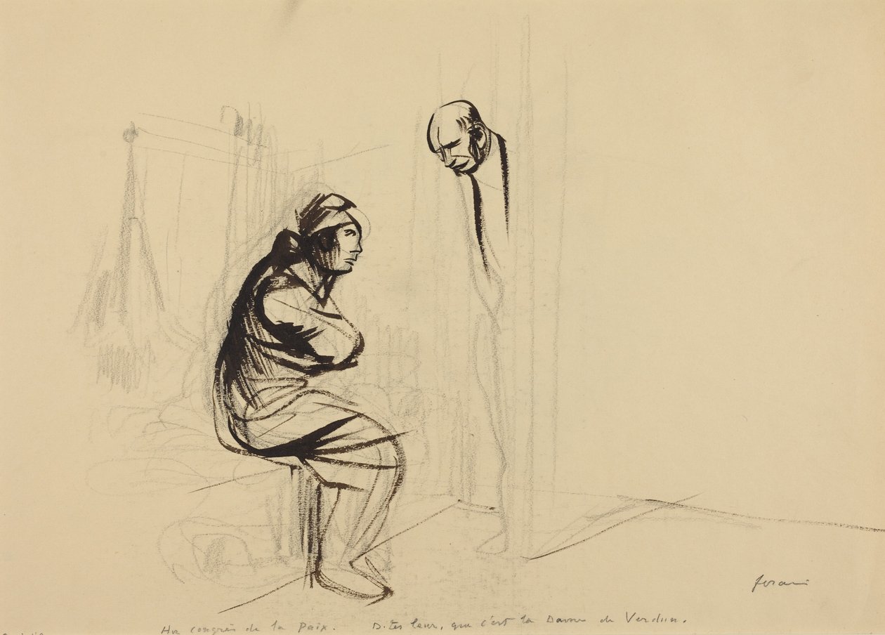 At the Peace Congress, c.1919 by Jean-Louis & Caran D