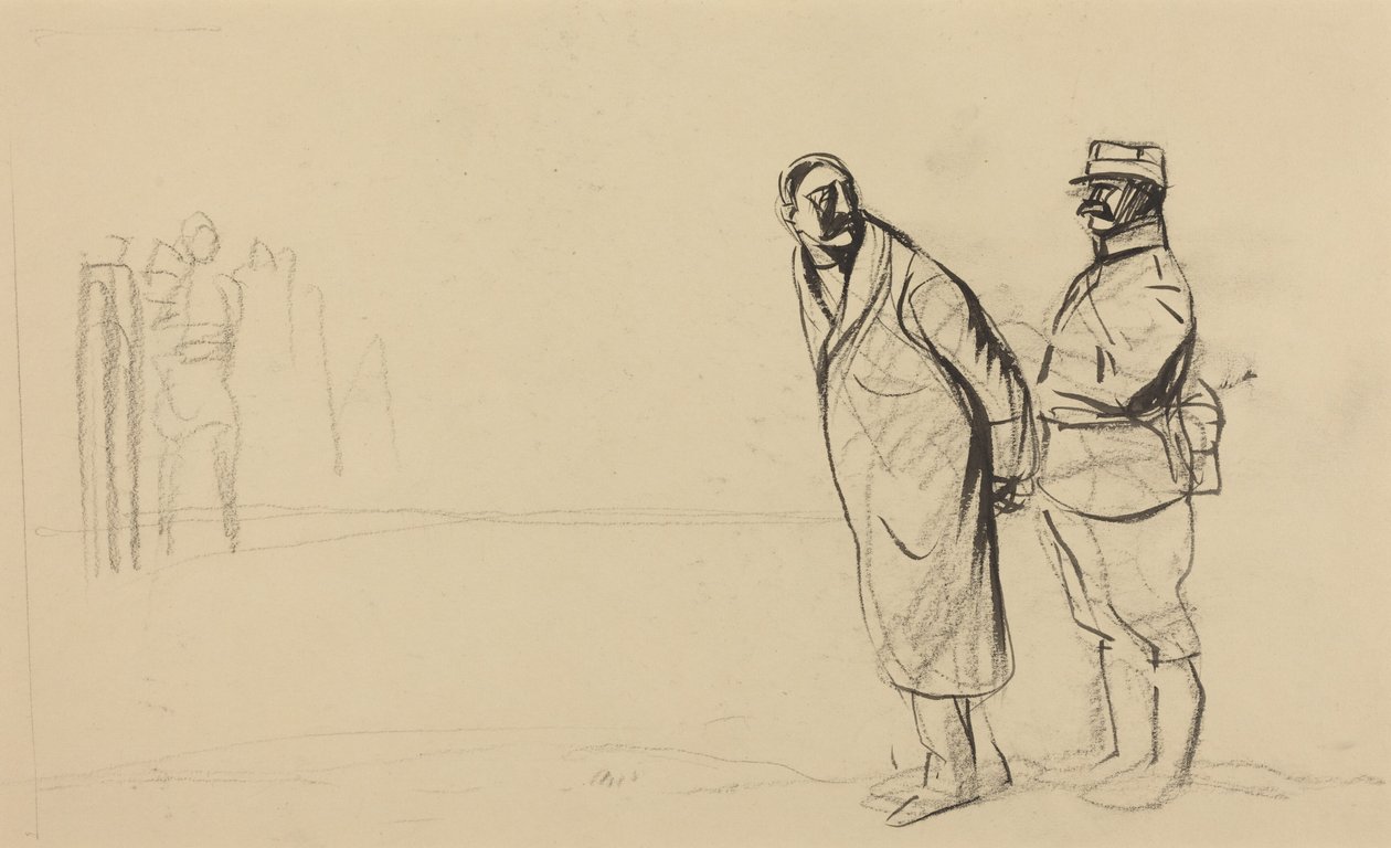 At the Vincennes Front. Bolo Pasha, c.1914-1919 by Jean-Louis & Caran D