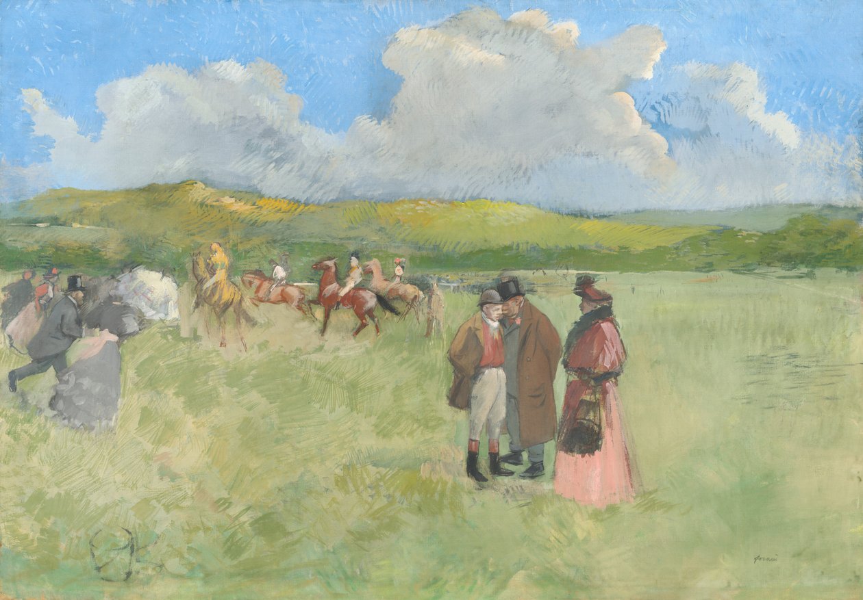 The Race Track, c.1891 by Jean-Louis & Caran D