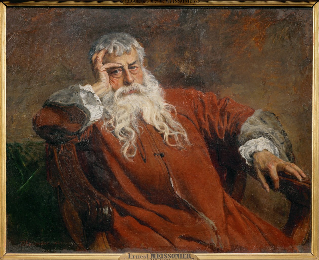 Self-Portrait by Jean-Louis Ernest Meissonier