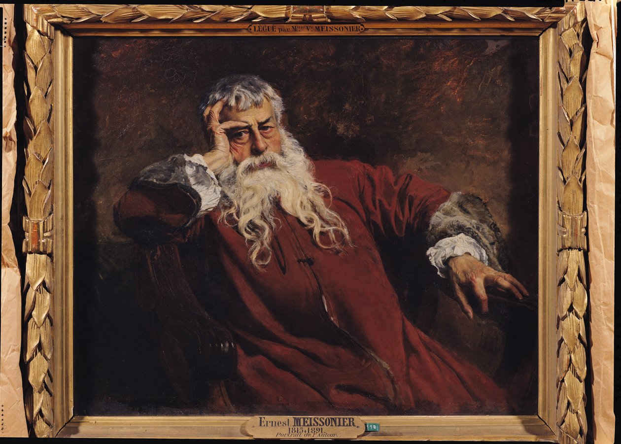Self Portrait by Jean Louis Ernest Meissonier