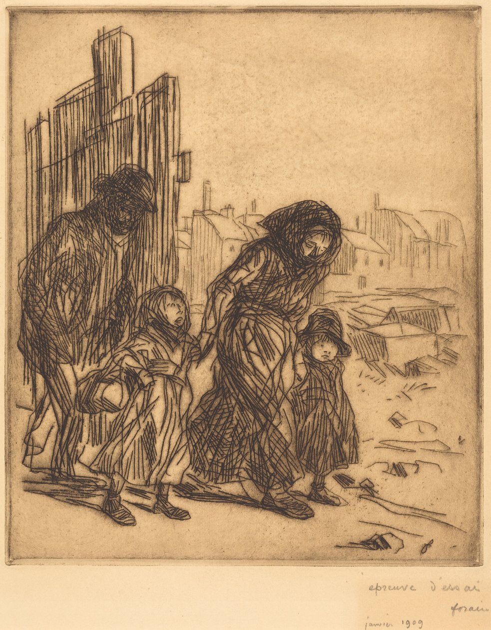After the Seizure by Jean-Louis Forain