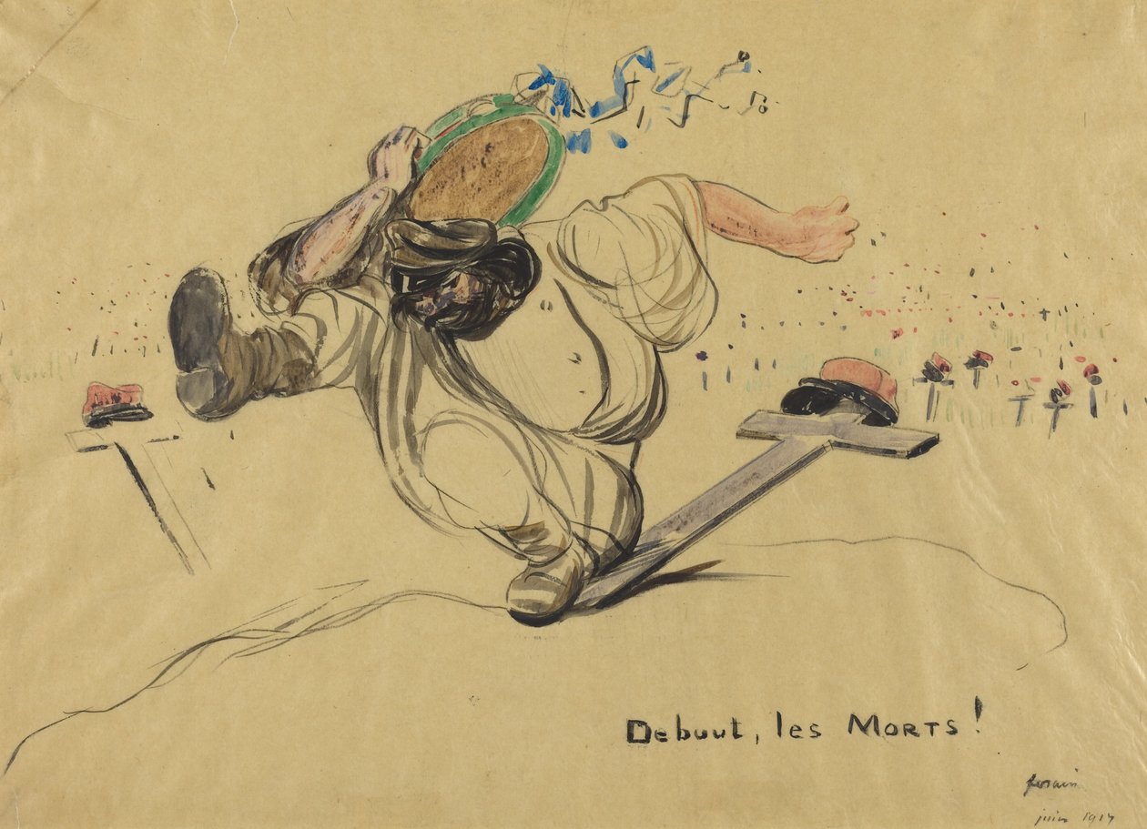 Stand Up, the Dead! by Jean-Louis Forain