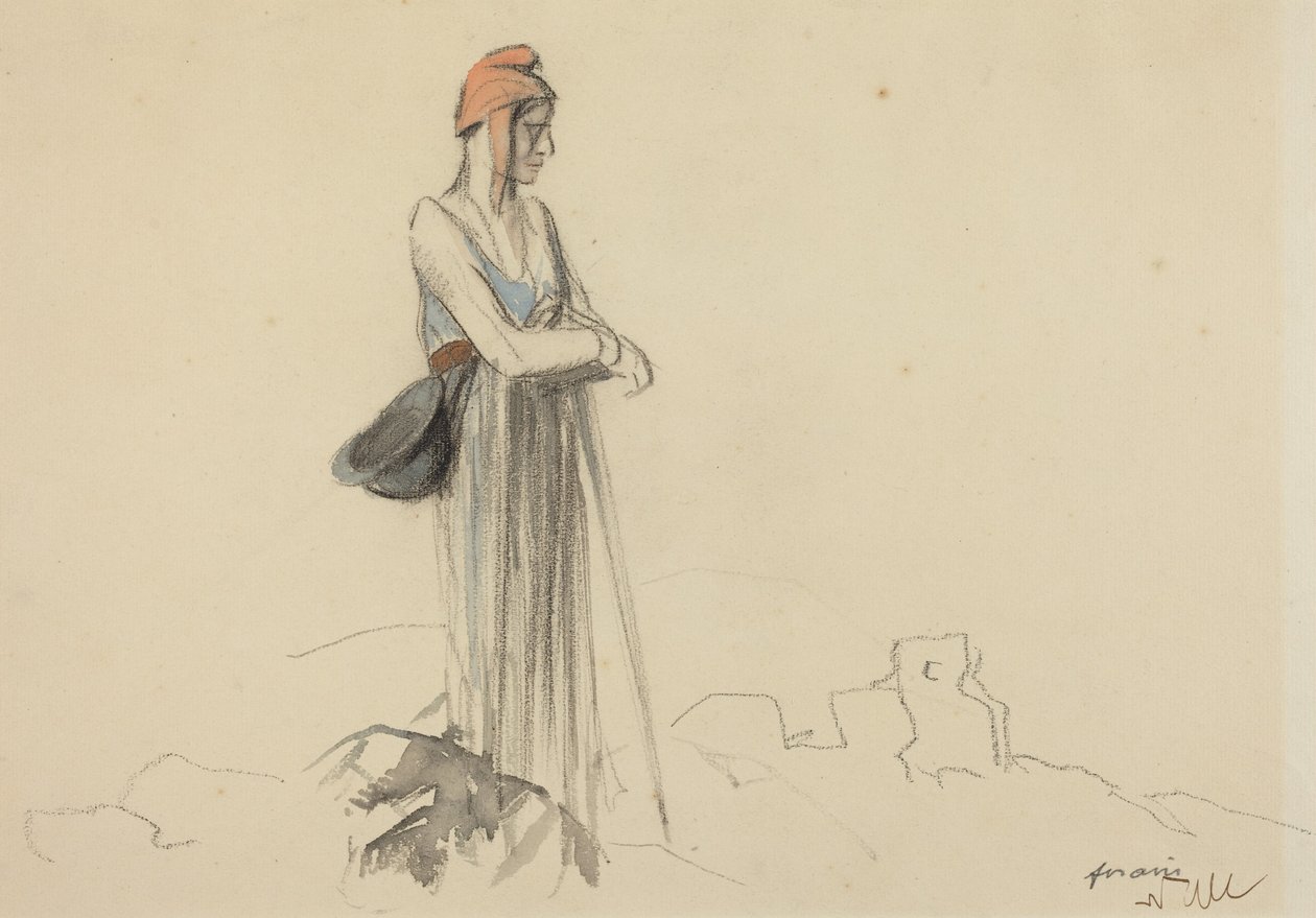 France Waits by Jean-Louis Forain