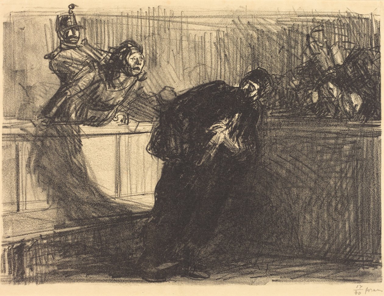 The Lawyer Abused by Jean-Louis Forain