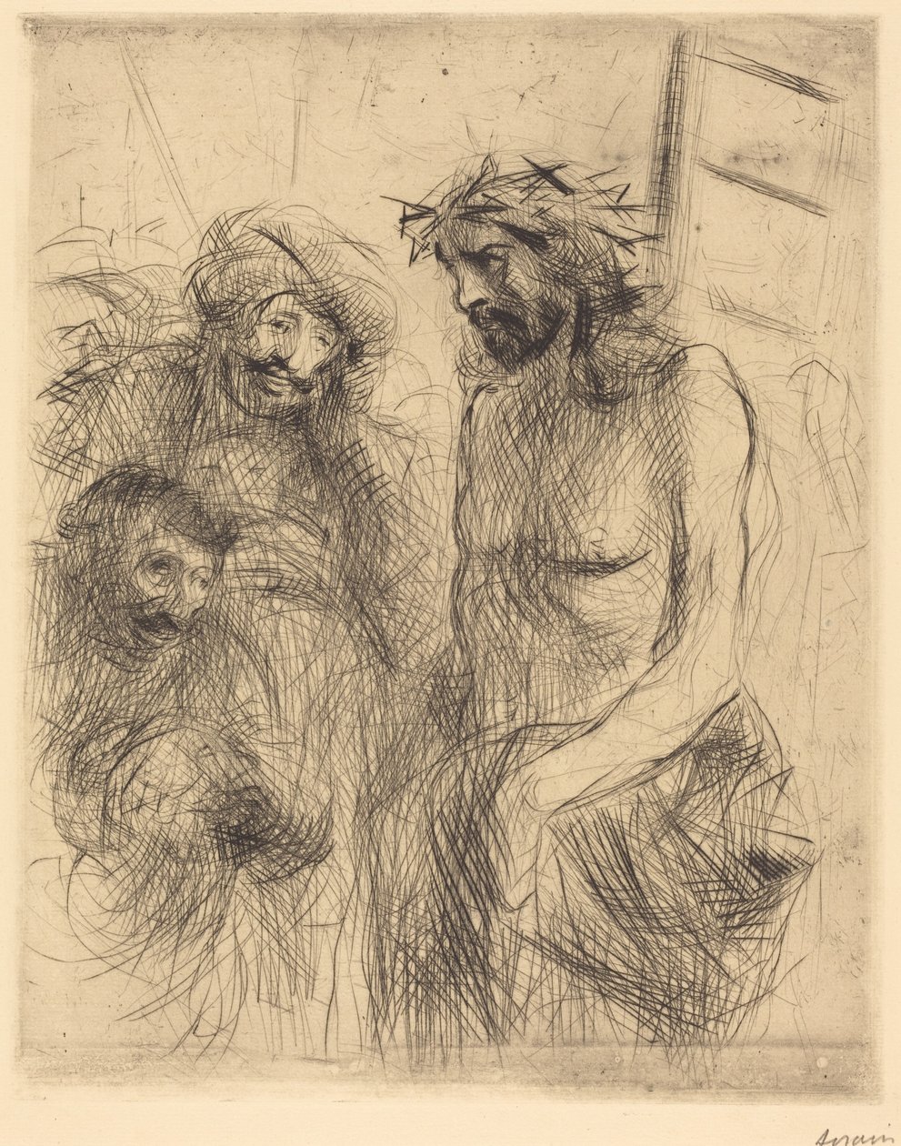 The Mocking of Christ by Jean-Louis Forain