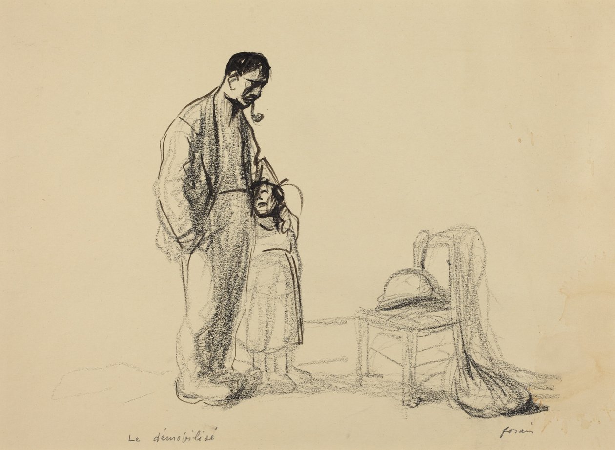 The Demobilized by Jean-Louis Forain