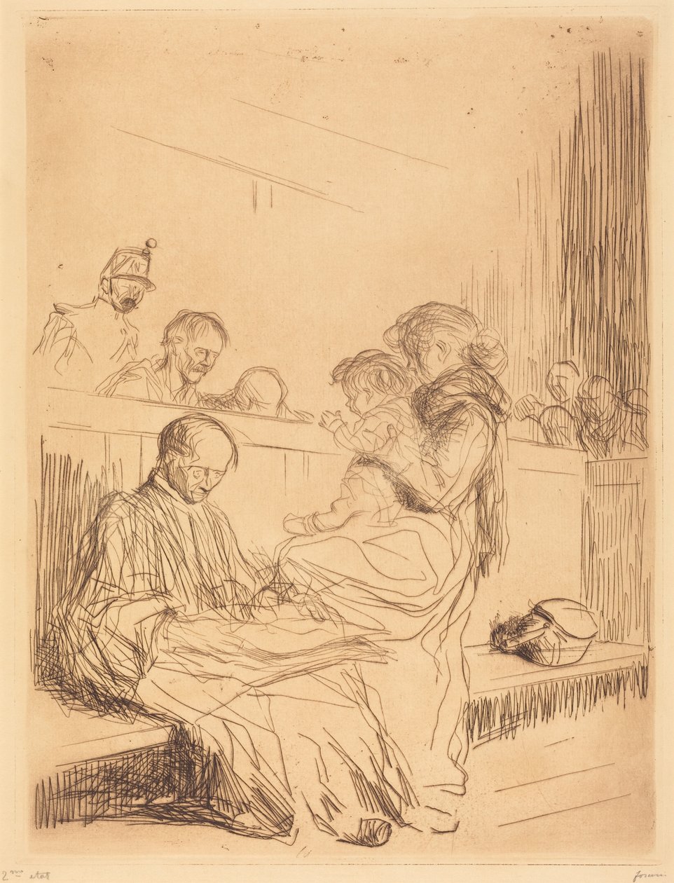 The Prisoner and the Child by Jean-Louis Forain
