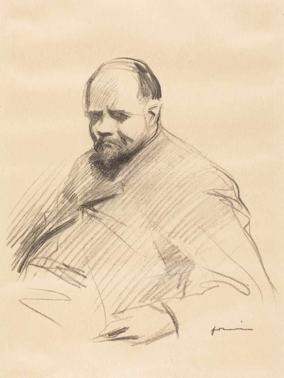 Portrait of Ambroise Vollard by Jean-Louis Forain