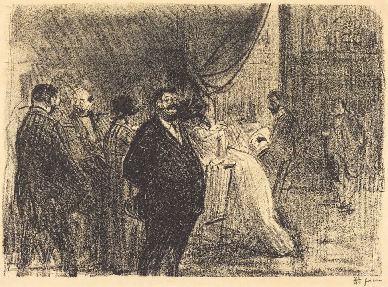 Gambling Room by Jean-Louis Forain