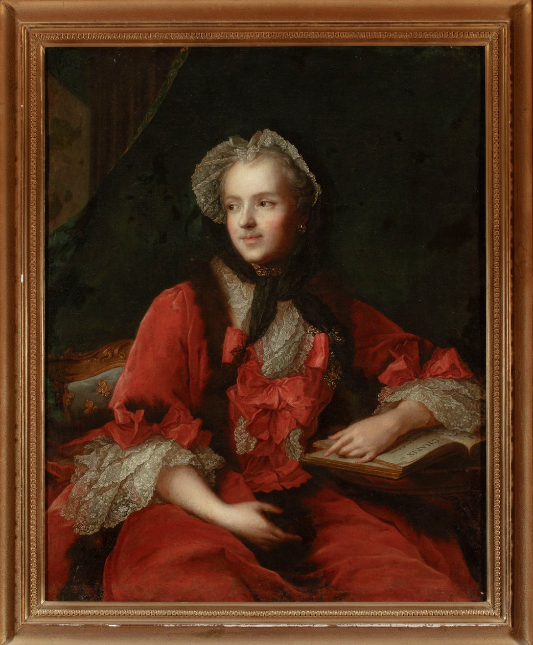 Portrait of Maria Leszczyńska by Jean-Marc Nattier